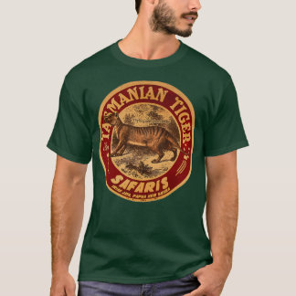 Vintage Tasmanian Tiger Safari T-Shirt