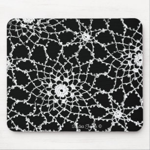 Vintage Tatted Lace Mouse Pad