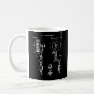 Vintage Tattoo Artist Gun Long Sleeve Shirt Inking Coffee Mug