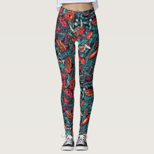 Vintage Tattoo Leggings
