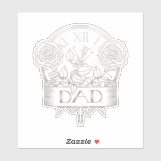 Vintage tattoo style Dad artwork
