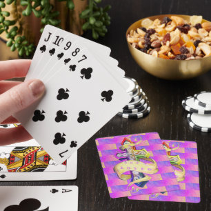 Vintage tattoo styles cross. Gay and loved Playing Cards