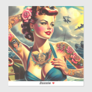 Vintage Tattooed Pin-up