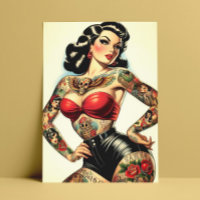Vintage Tattooed Pin-up