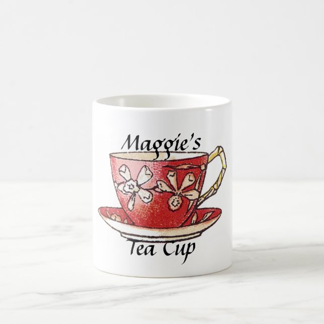 Vintage Tea Cup Mug (Center)