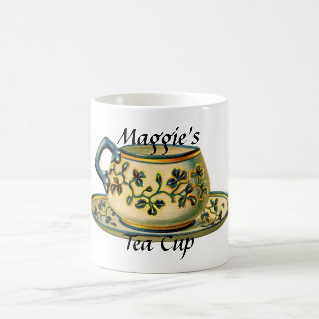 Vintage Tea Cup Mug (Center)