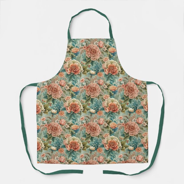 Vintage Tea Party Apron (Front)