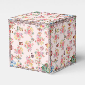 Vintage Tea Party Artisan Favour Box