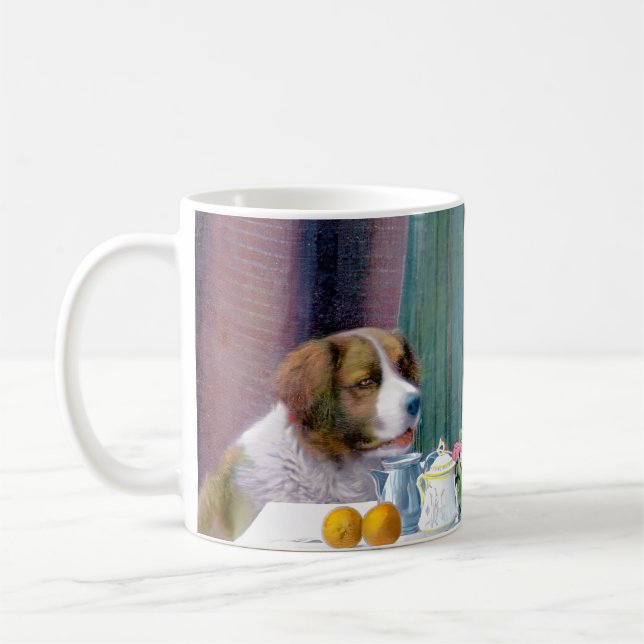 Vintage Tea Party  Coffee Mug (Left)