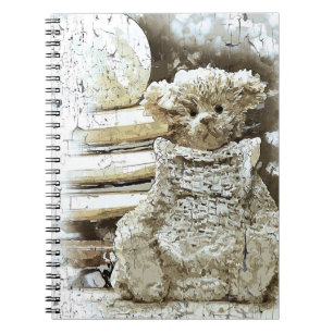 Vintage Teddy Bear and Books