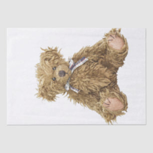 Vintage Teddy Bear Tissue Paper