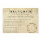 Vintage Telegram Save the Date