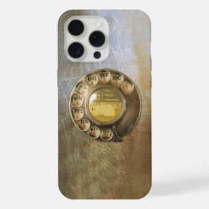 Vintage_Telephone_Dial 04 iPhone 15 Pro Max Case
