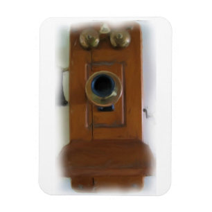 Vintage Telephone Flexible Magnet