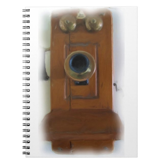 Vintage Telephone Notebook (Front)