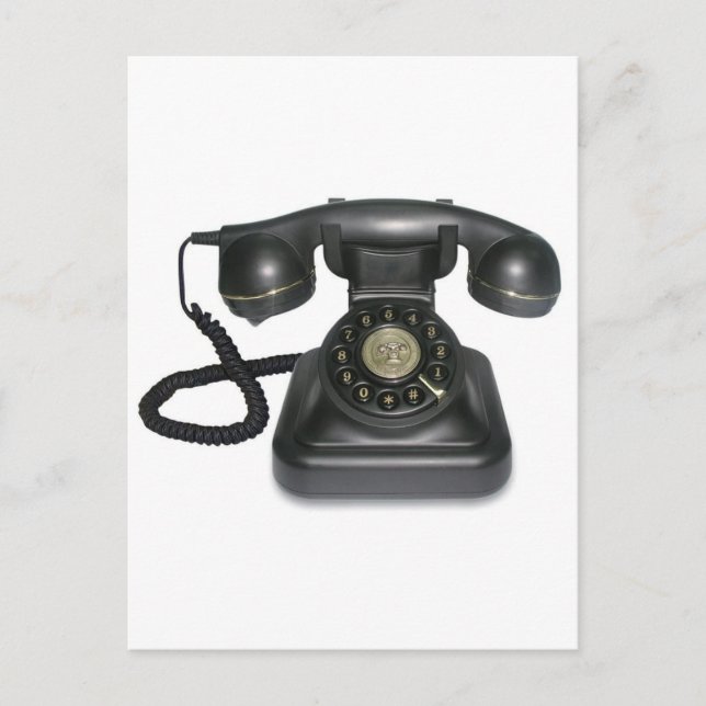 vintage telephone postcard (Front)
