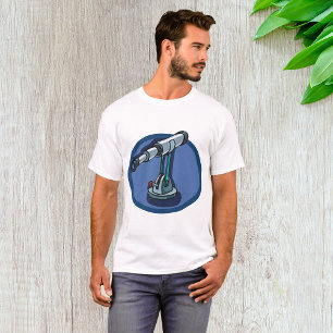 Vintage Telescope Astronomy Enthusiast Stargazing  T-Shirt