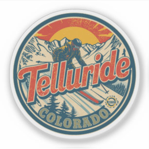 vintage Telluride colorado skiing outdoor gifts