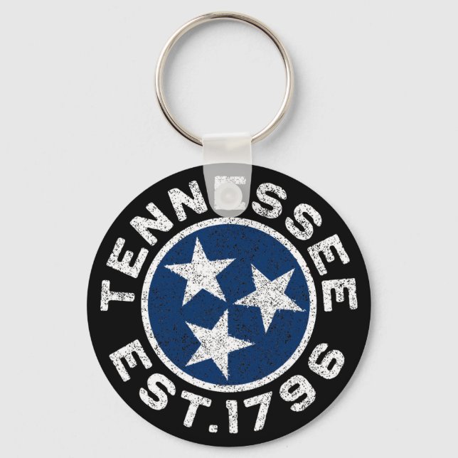 Vintage Tennessee Key Ring (Front)