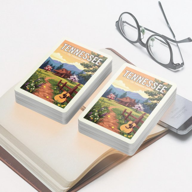 Vintage Tennessee Playing Cards (Creator Uploaded)