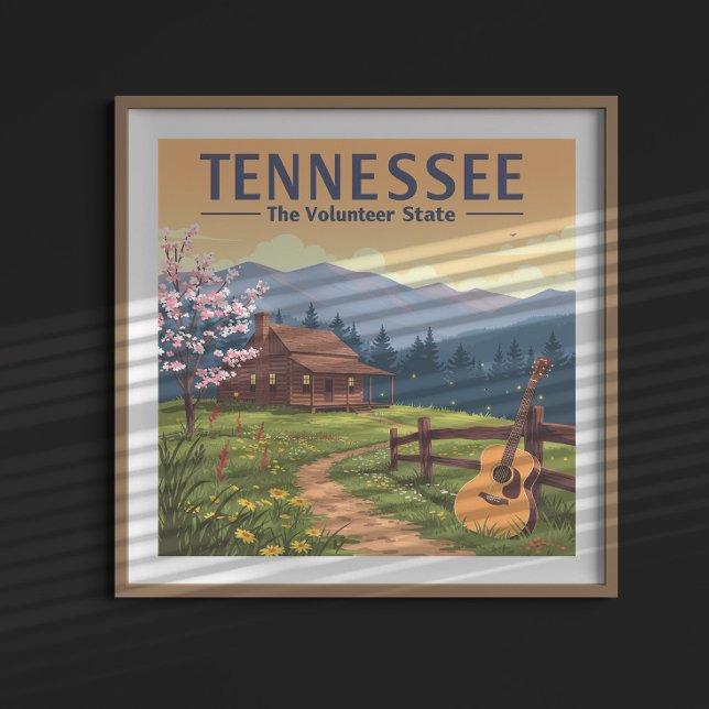 Vintage Tennessee Poster (Creator Uploaded)
