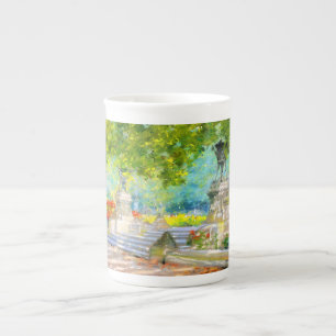 Vintage Terrace, Prospect Park (1887) drawing Bone China Mug
