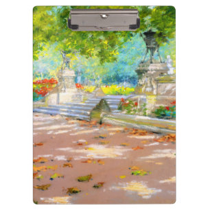 Vintage Terrace, Prospect Park (1887) drawing Clipboard
