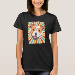 Vintage Terrier Pitbulls and Owners T-Shirt