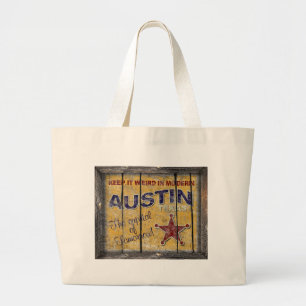 Vintage Texas - Austin Tote Bag