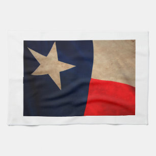 Vintage Texas Flag Tea Towel