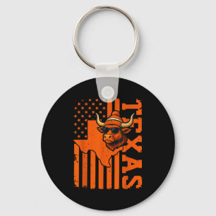 Vintage Texas Graphic Texas Lovers Men Women Kids  Key Ring