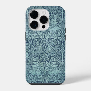 Vintage Textile Pattern Brer Rabbit William Morris iPhone Case