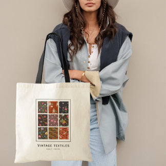 'Vintage Textiles' | Fashion tote bag