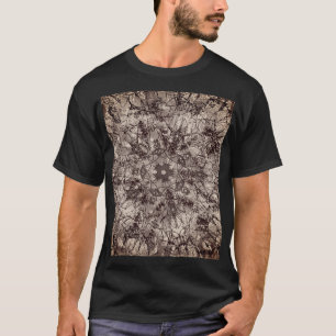 Vintage Texture Mandala Ornamental Drawing T-Shirt