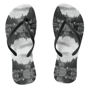 Vintage Thailand Bangkok Tourist royal palace gate Thongs