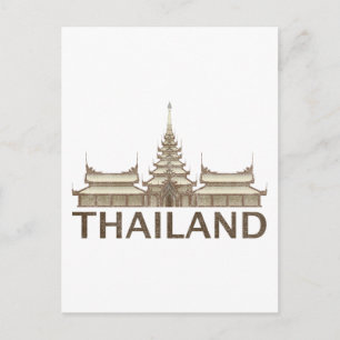 Vintage Thailand Postcard