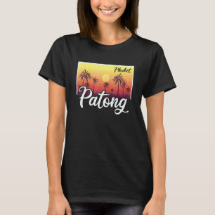 Vintage Thailand Vacation Travel Asia Patong Beach T-Shirt