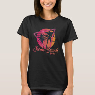 Vintage Thailand Vacation Travel Asia Surin Beach T-Shirt