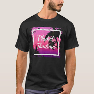 Vintage Thailand Vacation Travel Asia Thai Beach P T-Shirt