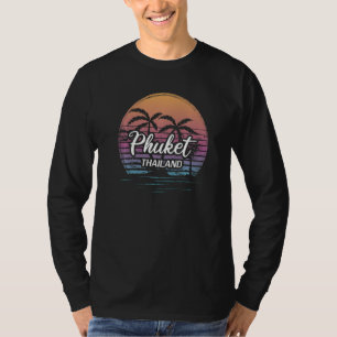Vintage Thailand Vacation Travel Asia Thai Beach P T-Shirt