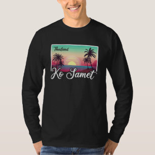 Vintage Thailand Vacation Travel Asia Thai Koh Ko T-Shirt