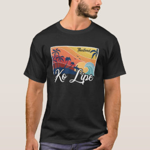 Vintage Thailand Vacation Travel Asia Thai Koh Ko T-Shirt