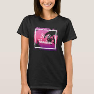 Vintage Thailand Vacation Travel Asia Thai Krabi 4 T-Shirt