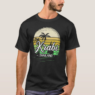 Vintage Thailand Vacation Travel Asia Thai Krabi 9 T-Shirt