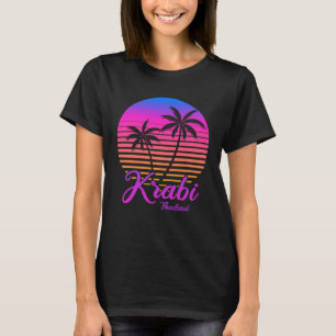 Vintage Thailand Vacation Travel Asia Thai Krabi T-Shirt