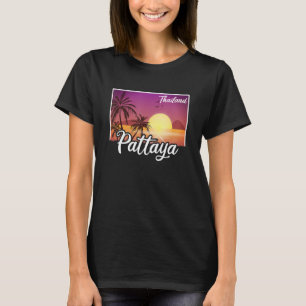 Vintage Thailand Vacation Travel Asia Thai Pattaya T-Shirt