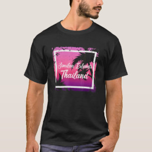 Vintage Thailand Vacation Travel Asia Thai Similan T-Shirt