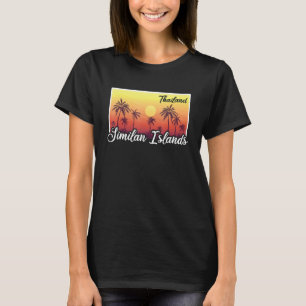 Vintage Thailand Vacation Travel Asia Thai Similan T-Shirt