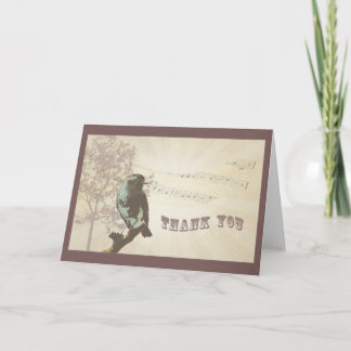 Vintage Thank You Card