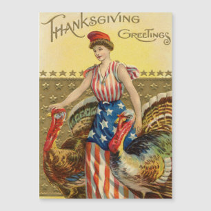 Vintage Thanksgiving American Greeting